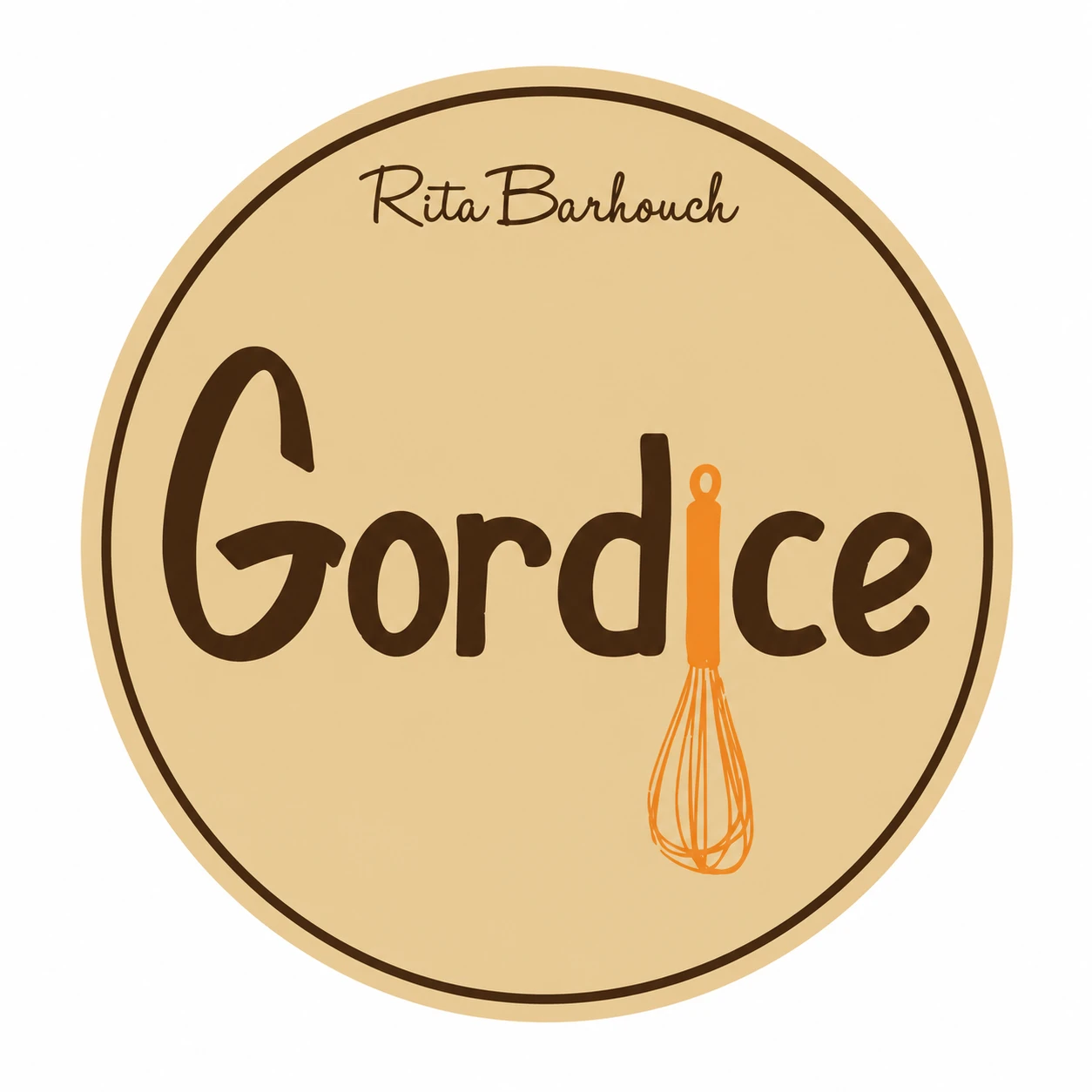 Logo Gordice por Rita Barhouch